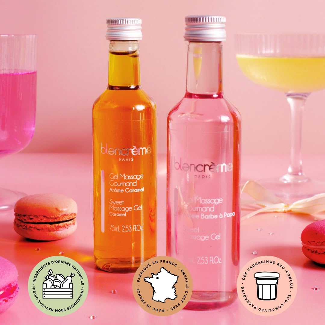 Blancrème Coffret Jeux de Massages Saveurs Gourmandes pour Adulte