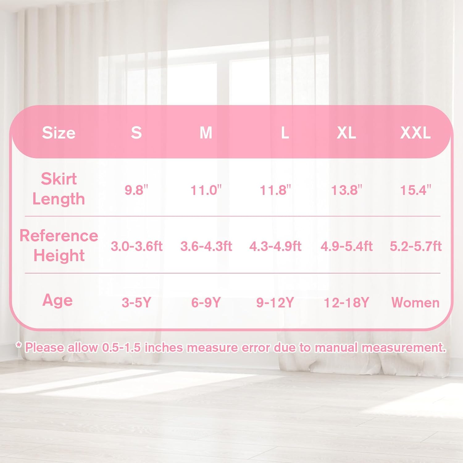Century Star Girls Ballet Skirt Women Adult Dance Skirt Toddler Wrap Chiffon Skirt Leotard Adjustable Ballerina Dance Clothes - Image 5