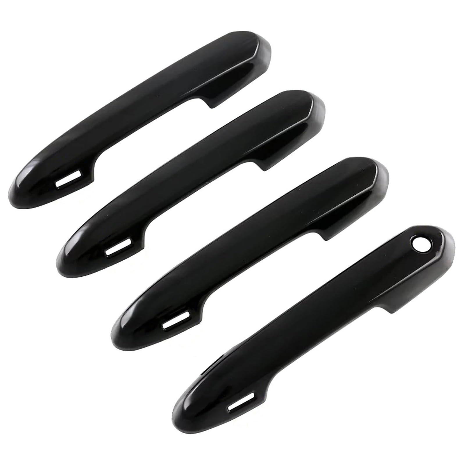 YESKIT Car Accessories Exterior Door Handles Cover Trim for Toyota for Land for Cruiser 300 LC300 2022-2023(Glossy Black)