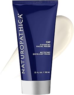 Naturopathica Oat Cleansing Facial Polish - Multi-Use Facial Cleanser - Face Scrub & Mask - Exfoliating Face Wash for Women & Men - Gentle Exfoliating - 5 fl oz