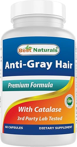 Best Naturals Fórmula anti canas, 60 unidades