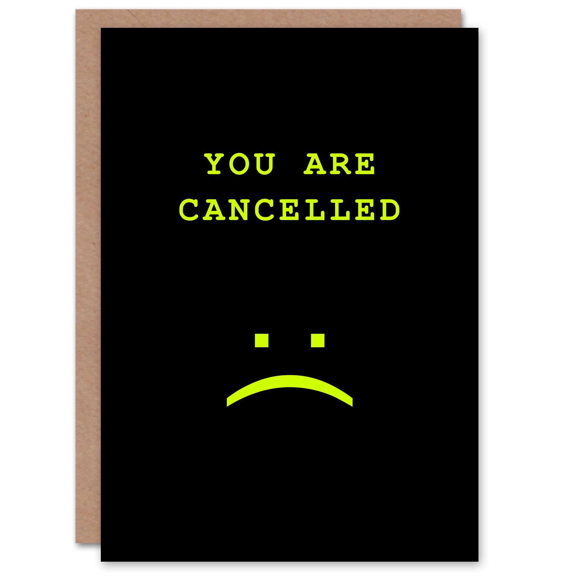 Wee Blue Coo Birthday Card - Funny Humour - Modern - Black