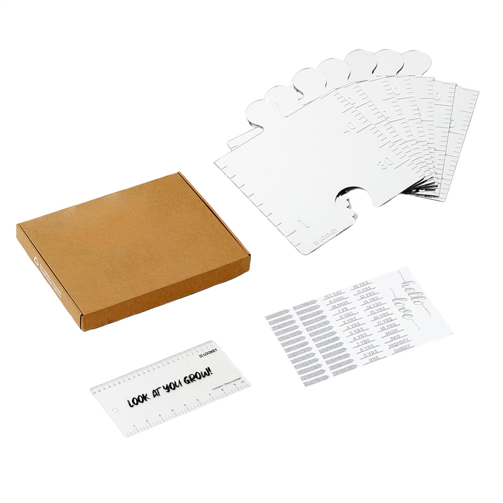 Specchio Metro Crescita Bambini - Lavagna Magnetica Con Righello Per Misurare L'altezza - Foto 11