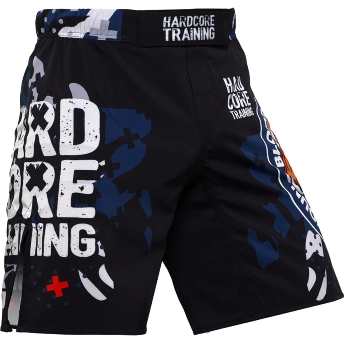 Hardcore Training Fight Shorts Hombre Pantalones Cortos MMA BJJ Boxeo Grappling Fitness No Gi — view 3
