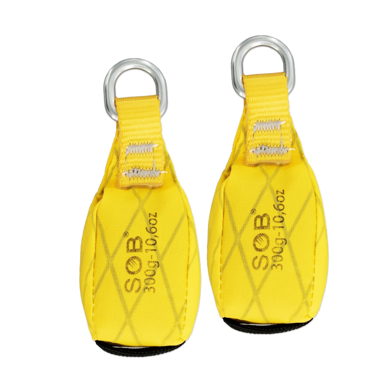 SOB Outdoor Bolsa de Peso para Lanzar con Anillo D 300g Amarilla