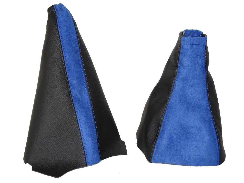 Aforce Auto Handbrake Gaiter For Vauxhall/Opel Corsa C & Combo 2000-2006 - Black Double Stitch Leather Look Interior Upgrade 12 thumbnail image