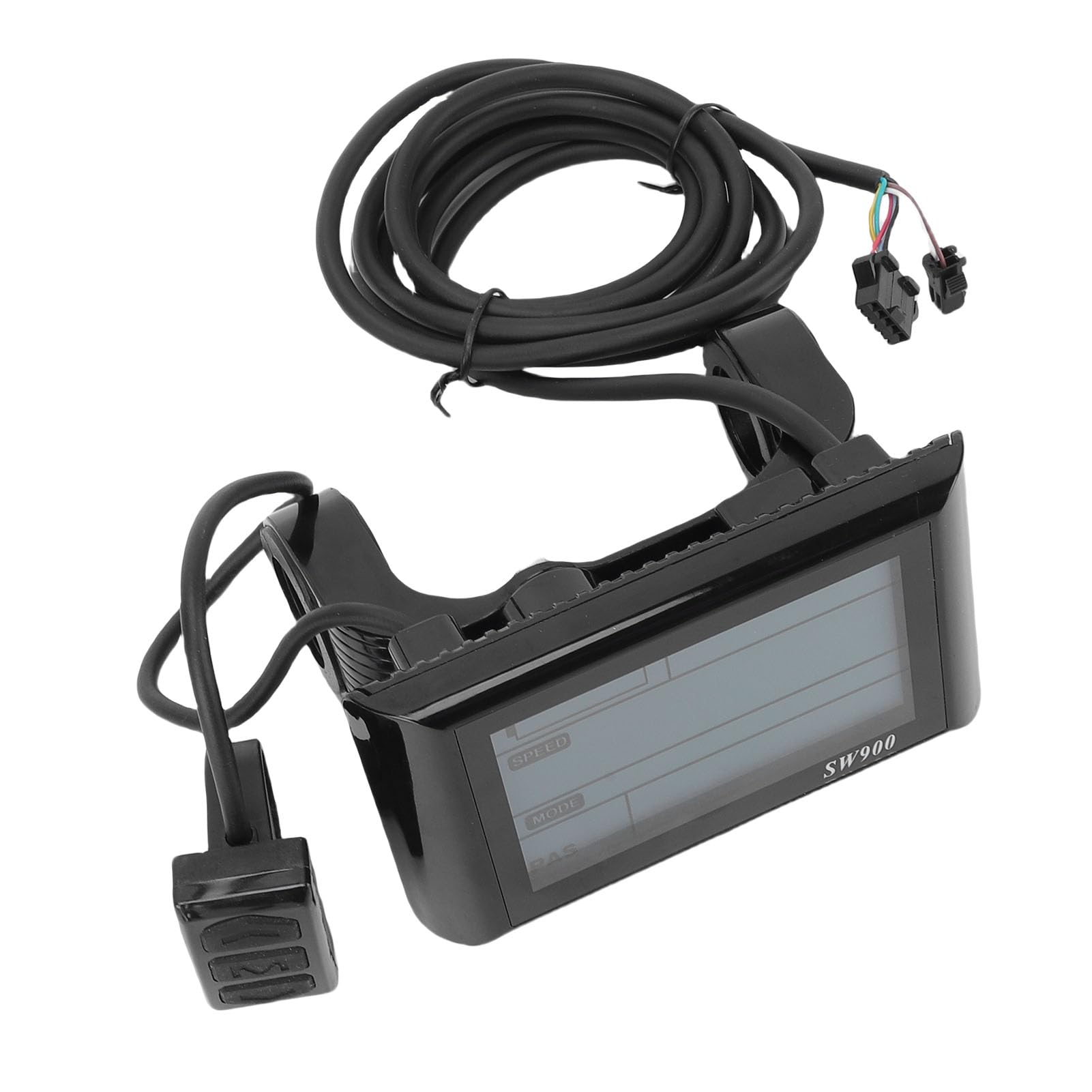 Misuratore display LCD per bici elettrica Pannello di controllo chiaro e intuitivo a sette core per il ciclismo
