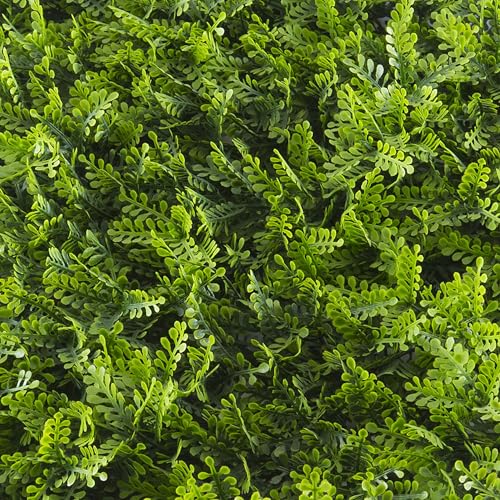 TENAX Divy Panel Helecho 100x100 cm Verde, Pannello Modulare con Foglie Artificiali 3D Tipo Felce per Pareti, Giardini Verticali e Decorazioni Indoor/Outdoor
