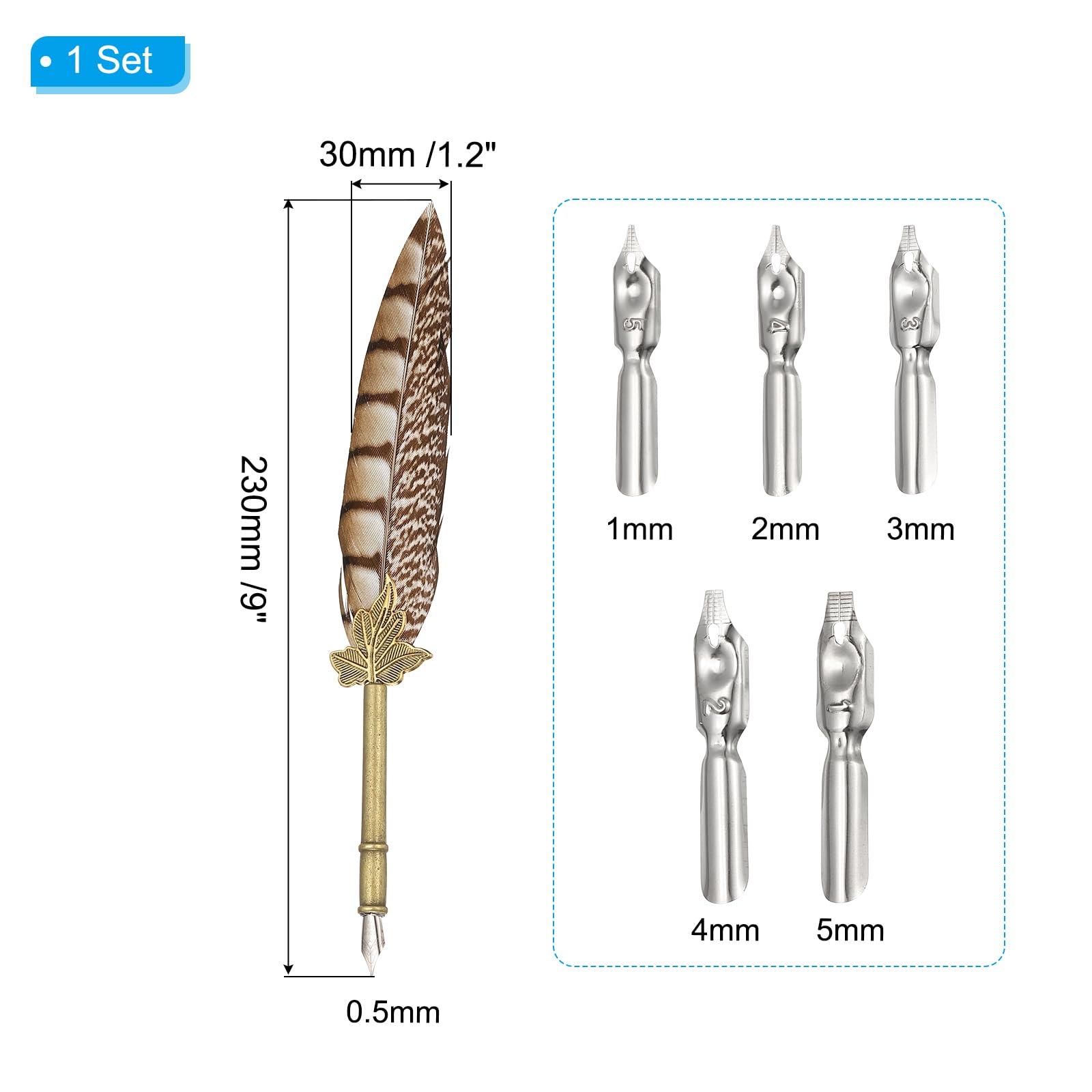 PATIKIL Feather Pen - Image 2