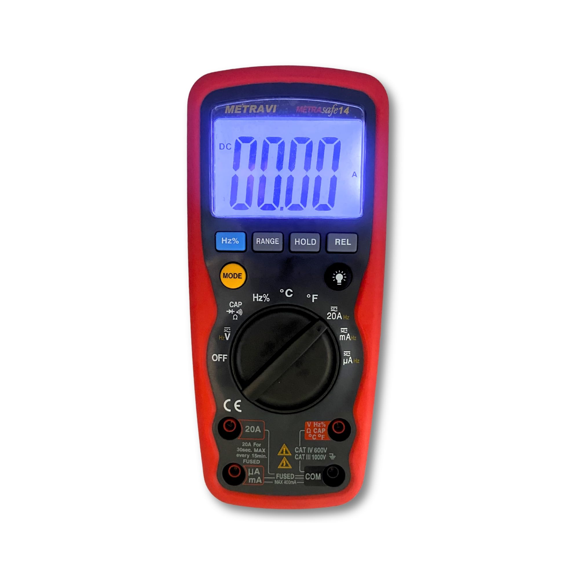 Metravi Metrasafe-14 Fully-protected Digital Multimeter with 2 yrs warranty-picture-22