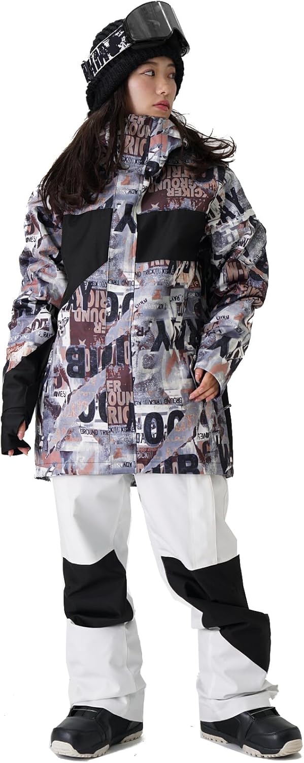 24-25スノーボード ウェア/上下セット/スキー/メンズ/カモフラ/Lサイズ 24-25スノーボード ウェア/上下セットアップ/メンズ/カモフラ/Lサイズ