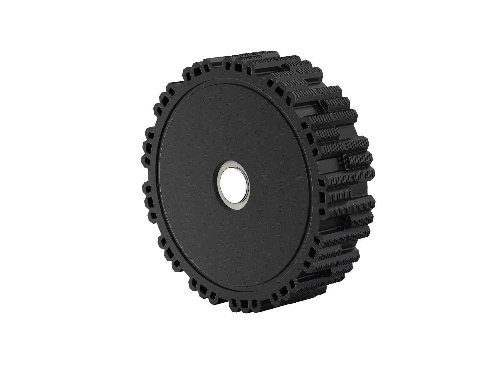 Waveshare DDSM400 Direct Drive Servo Motor, Wide Speed Range Adjustable, Low Noise, All-in-One Design, Hub Motor, Supports Suspension Installation, Suitable for RC Car Robot DIY