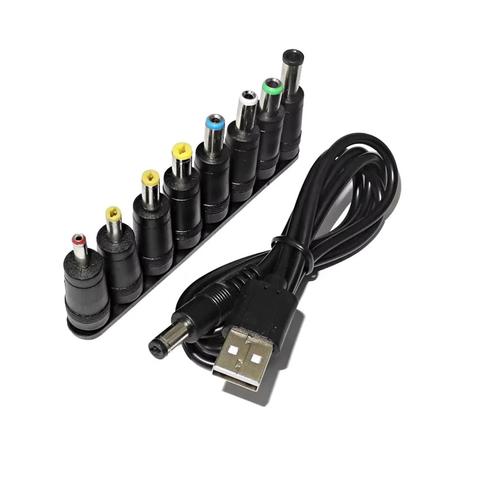 Kabel USB DC 5,5 x 2,1 mm 5 V 8 końcówek do telewizora CCTV Box