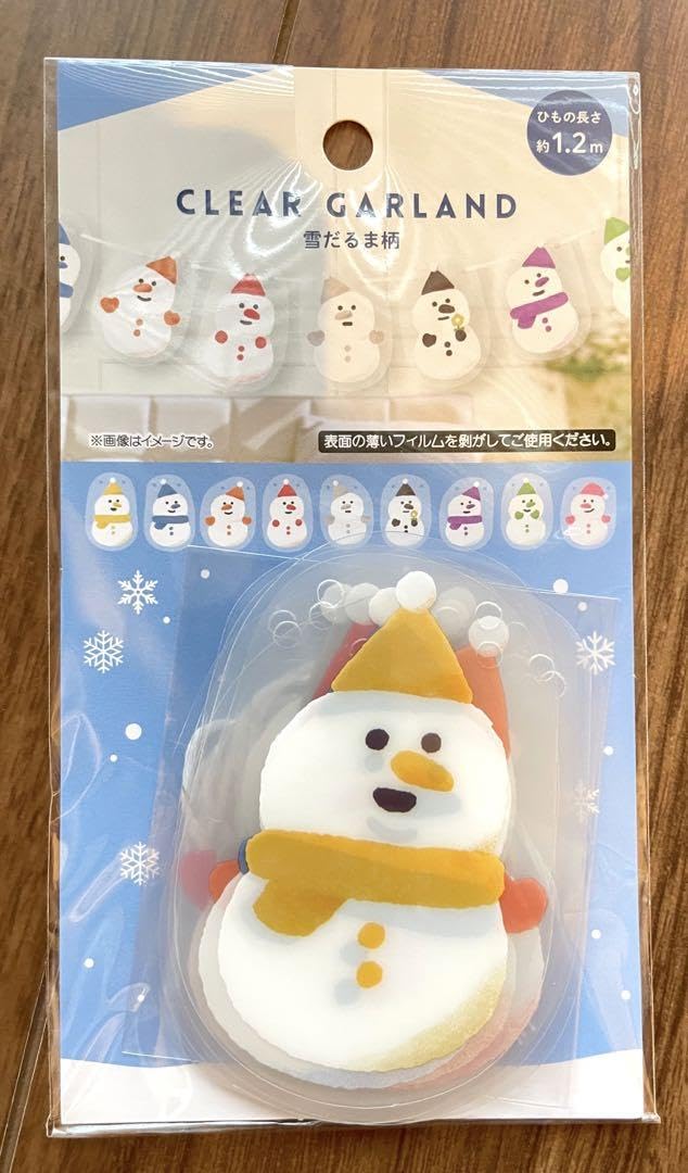 Amazon.co.jp: スノーマン 雪だるま ガーランド メンバーカラー
