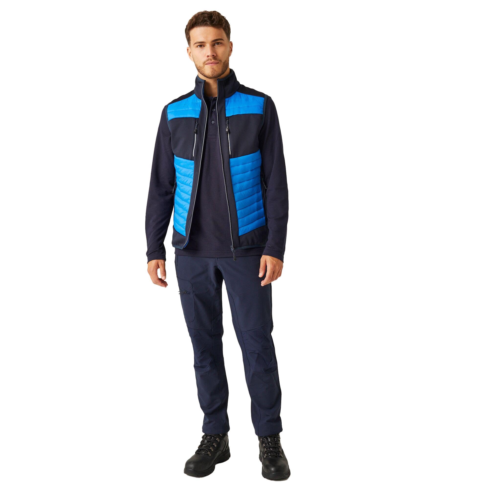 Regatta Professional Men's E-Volve Thermal Hybrid Gilet - Blue Xxl