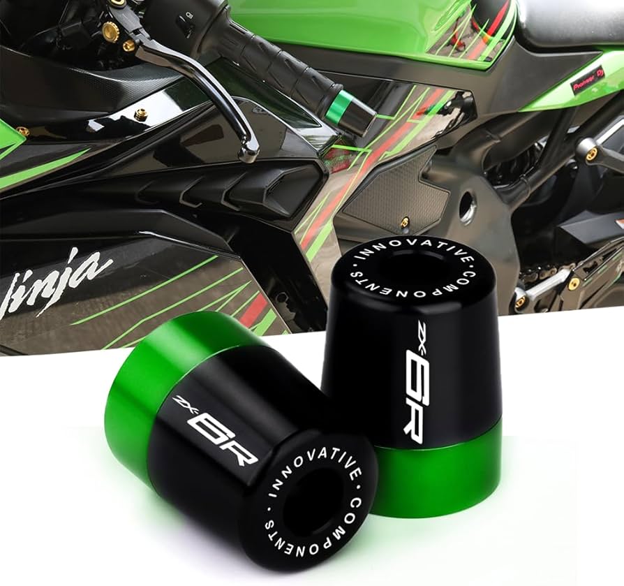 Amazon | オートバイハンドルバーエンド Ninja ZX-6R - 2024 2025 +