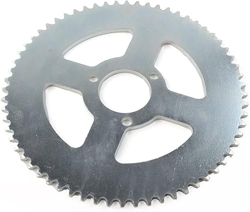 Miniatura 3 de GZYF 64T T8F 1.378 in Piñón de cadena trasera de acero inoxidable para 47cc 49cc Mini Moto ATV Quad Pocket Bike Scooter