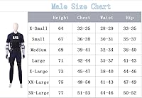 Vista 7 de Leon Kennedy - Chaqueta de cosplay para hombre, Leon Scott Kennedy, disfraz de cosplay para Halloween, uniforme
