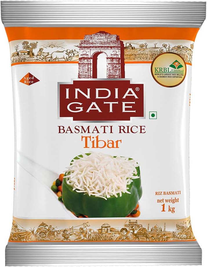 India Gate Tibar Basmati Rice - 1 kg