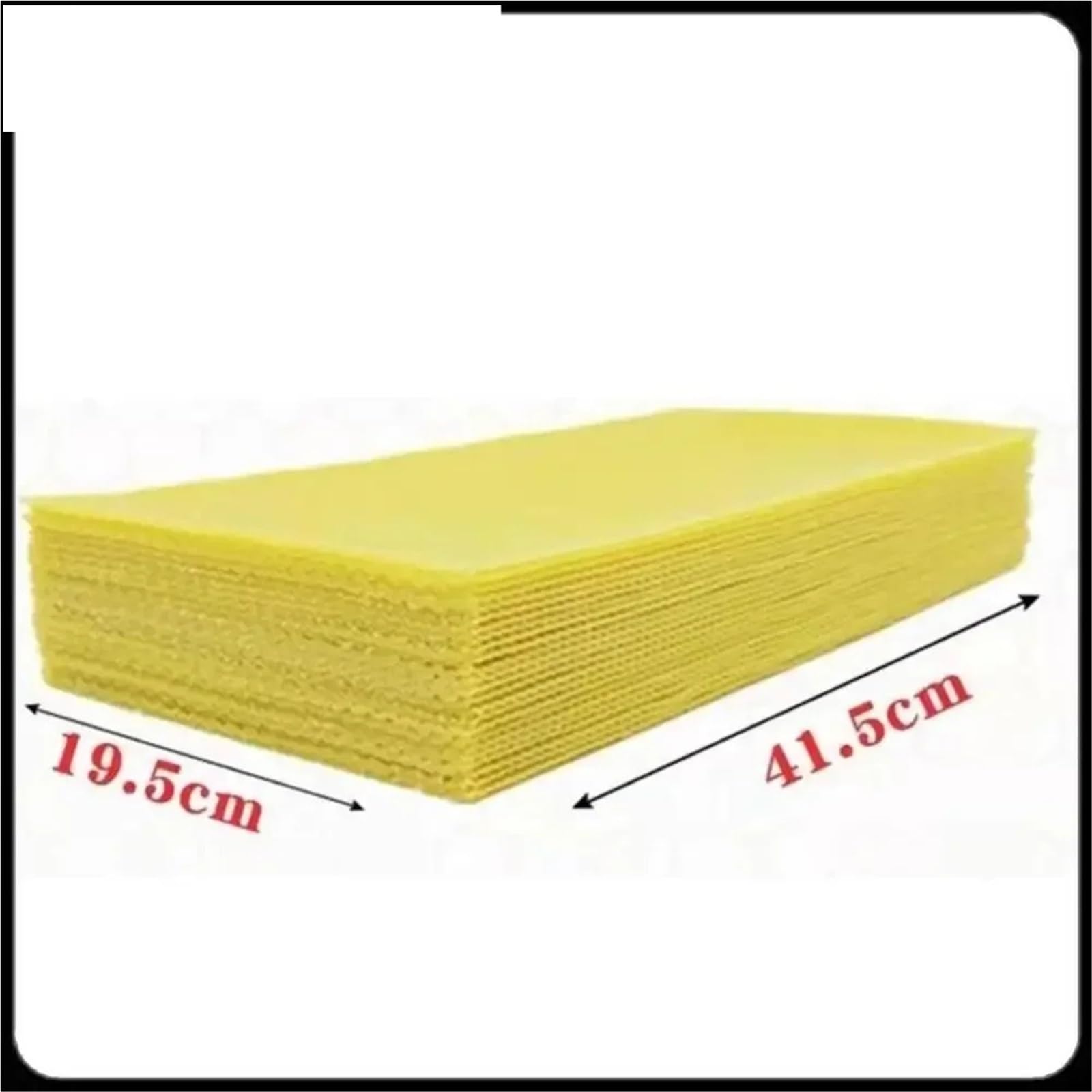 30 piezas de bases de cera de abeja, bases de abejas for apicultura, piezas de panal, base de cera de abejas, de cera for colmena, láminas de panal