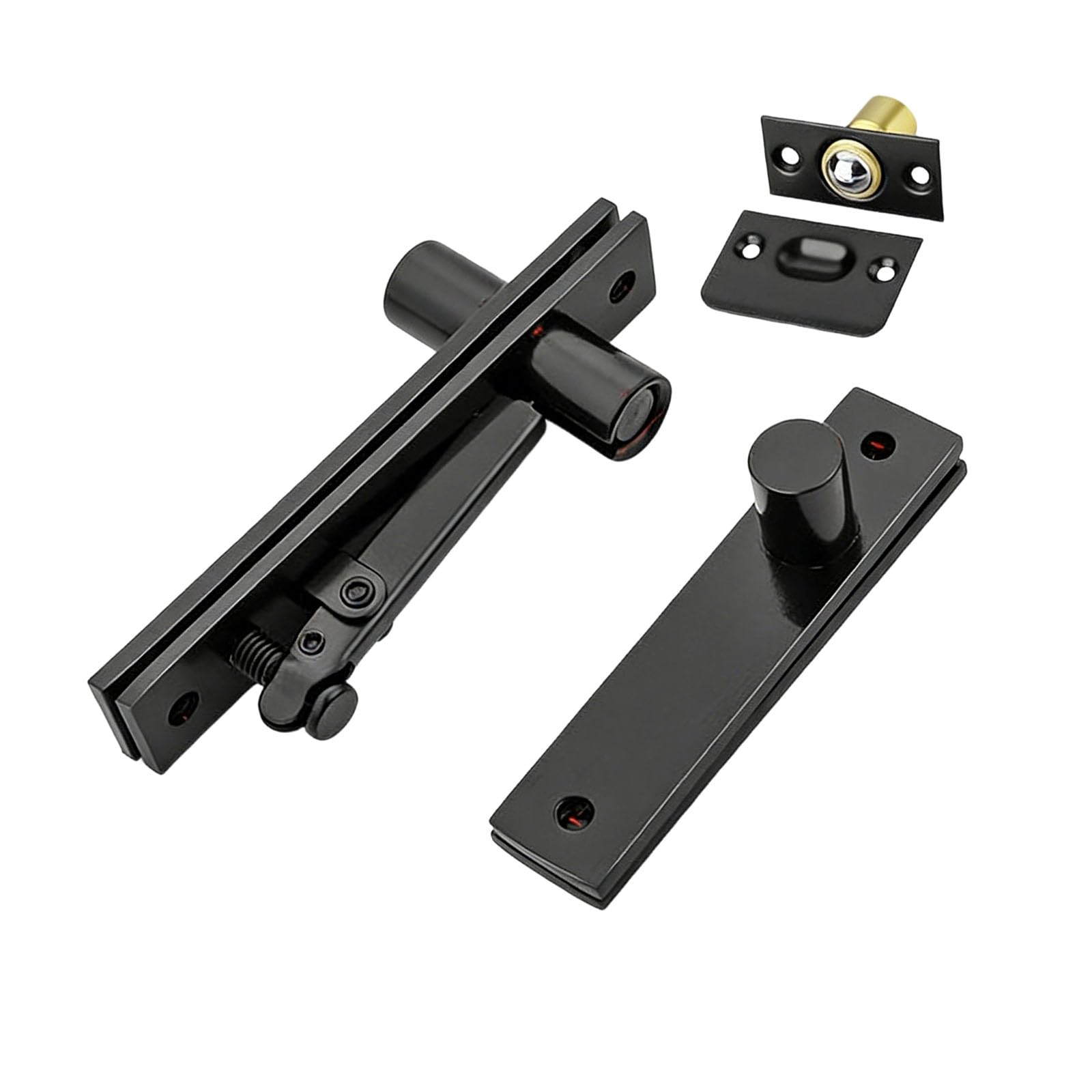 Uikios Black Premium Invisible Door Hinge Ideal For Discreet Bookshelf Doors And Hidden Room Entrances Door Hinge