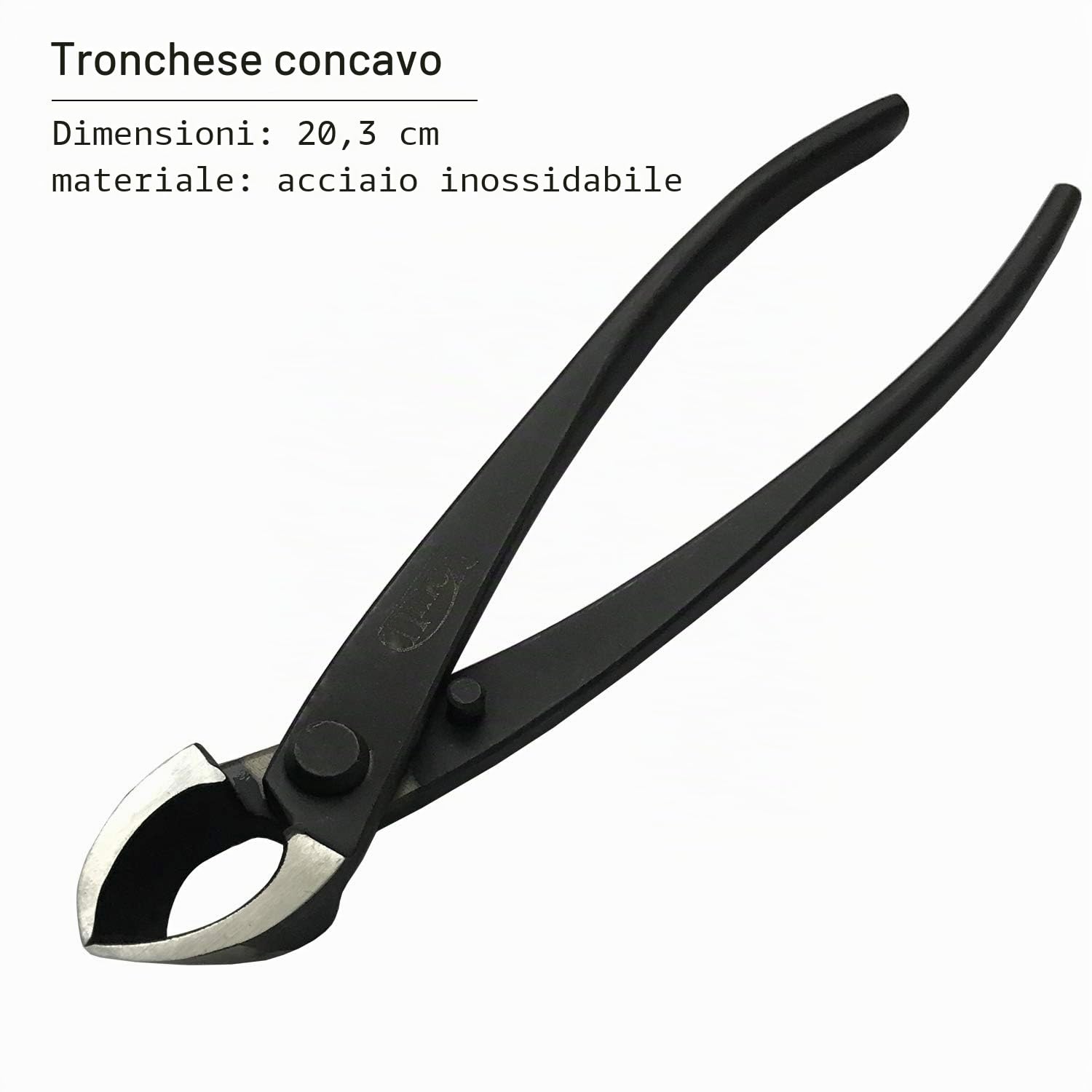 vouiu Set di 5 Attrezzi per Bonsai, taglierina a manopola, taglierina concava, tronchese per Cavi, pinze Jin, Forbici per Bonsai