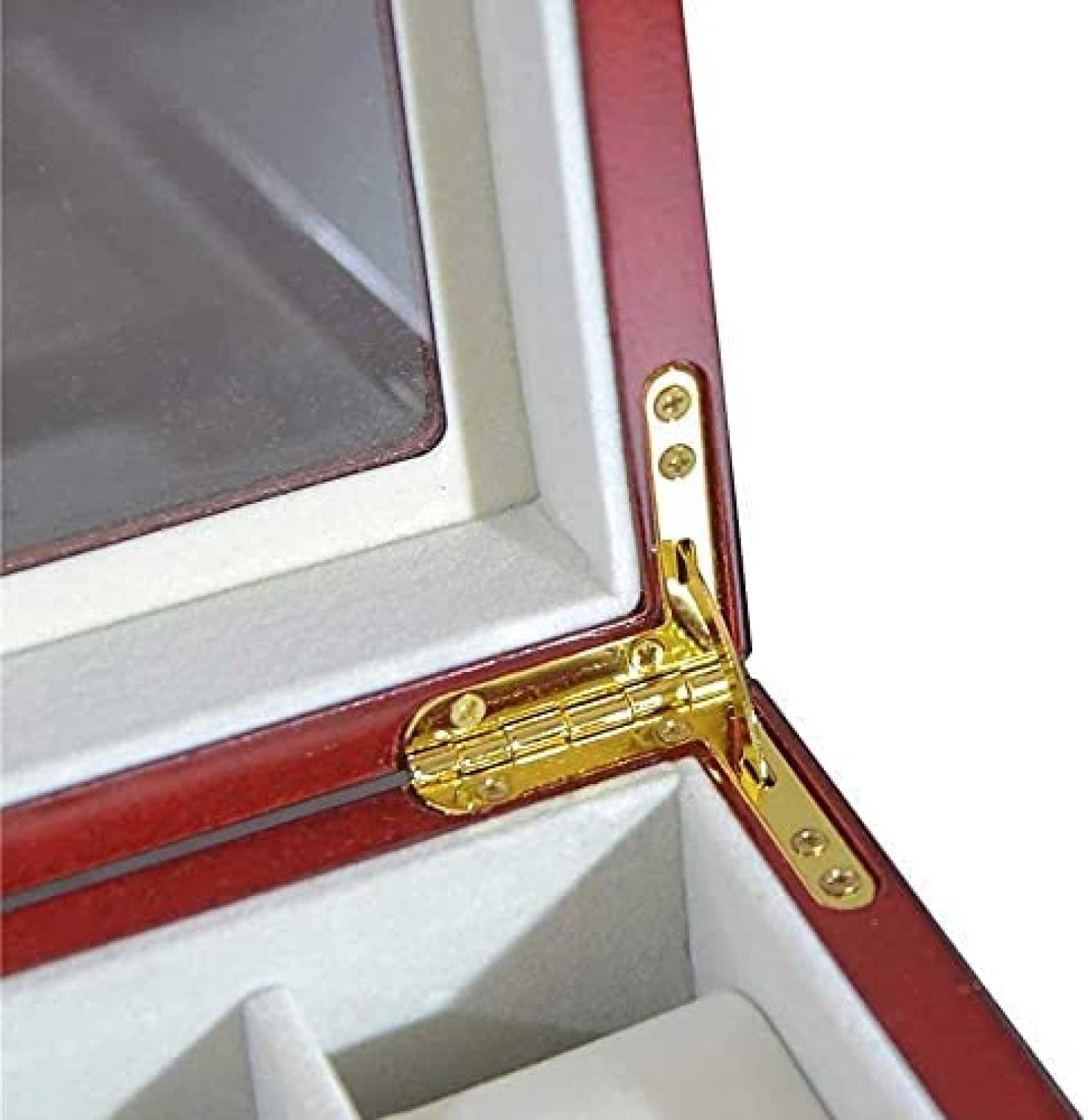 Caja De Almacenamiento De Relojes De Madera De Doble Capa 2 Cajones Para 20 Relojes, Cojines Suaves Extraíbles Para Hombres Mujeres Cajas De Colección Regalo Para Hombres Y Mujeres 234Pintor