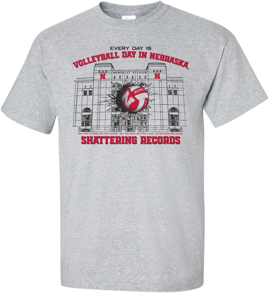 CornBorn Nebraska Volleyball T Shirts Unisex - Husker Volleyball Shirts - Select Your Design
