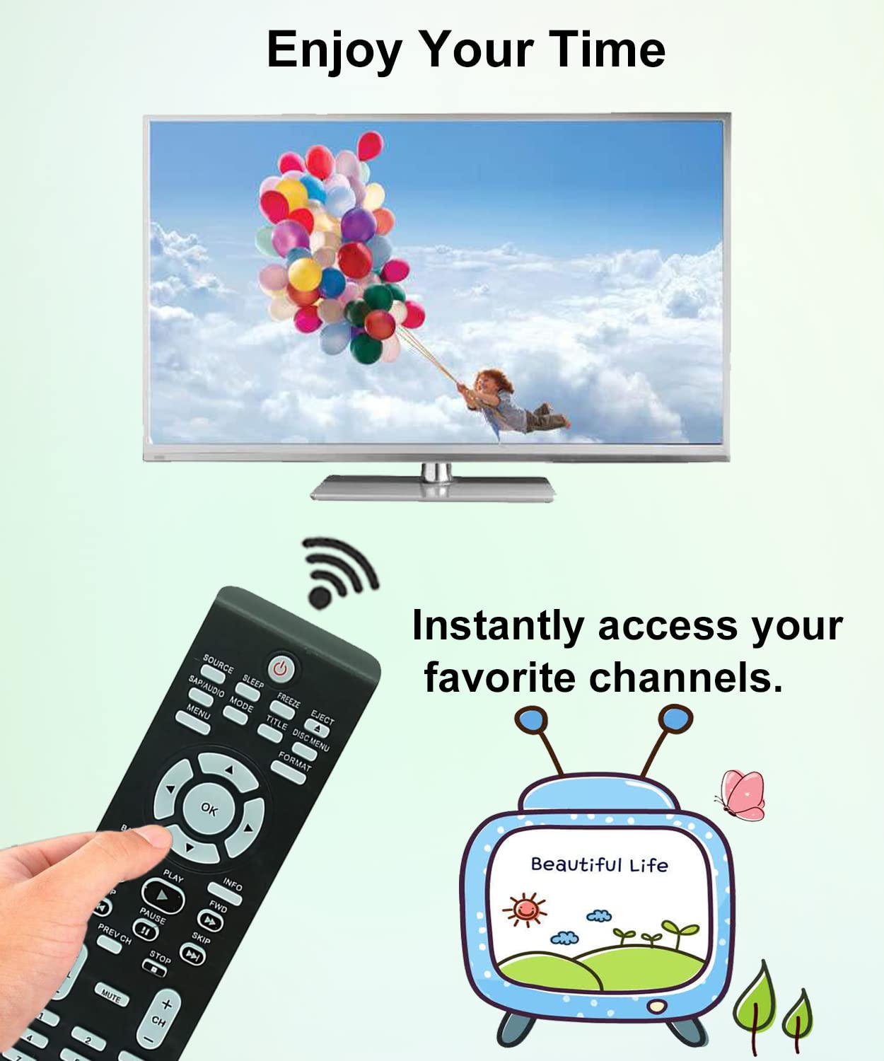 Amazon | JISOWA 交換用 リモコン ユニバーサル Magnavox LCD HD TV