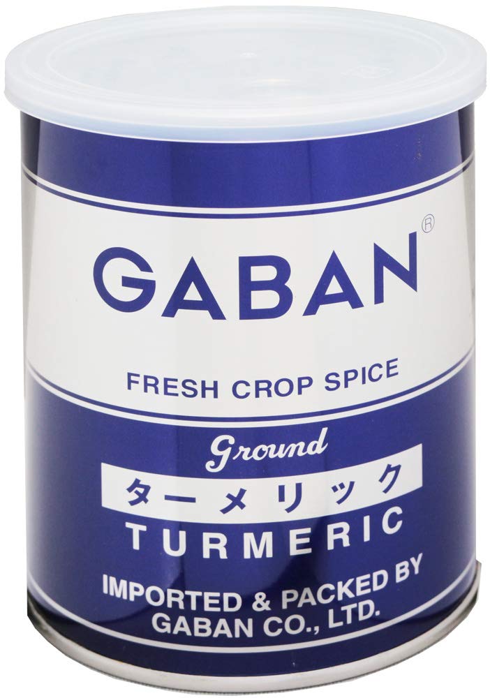 GABAN - まめ Amazon | ギャバン ターメリックパウダー（缶） 220g | まめや