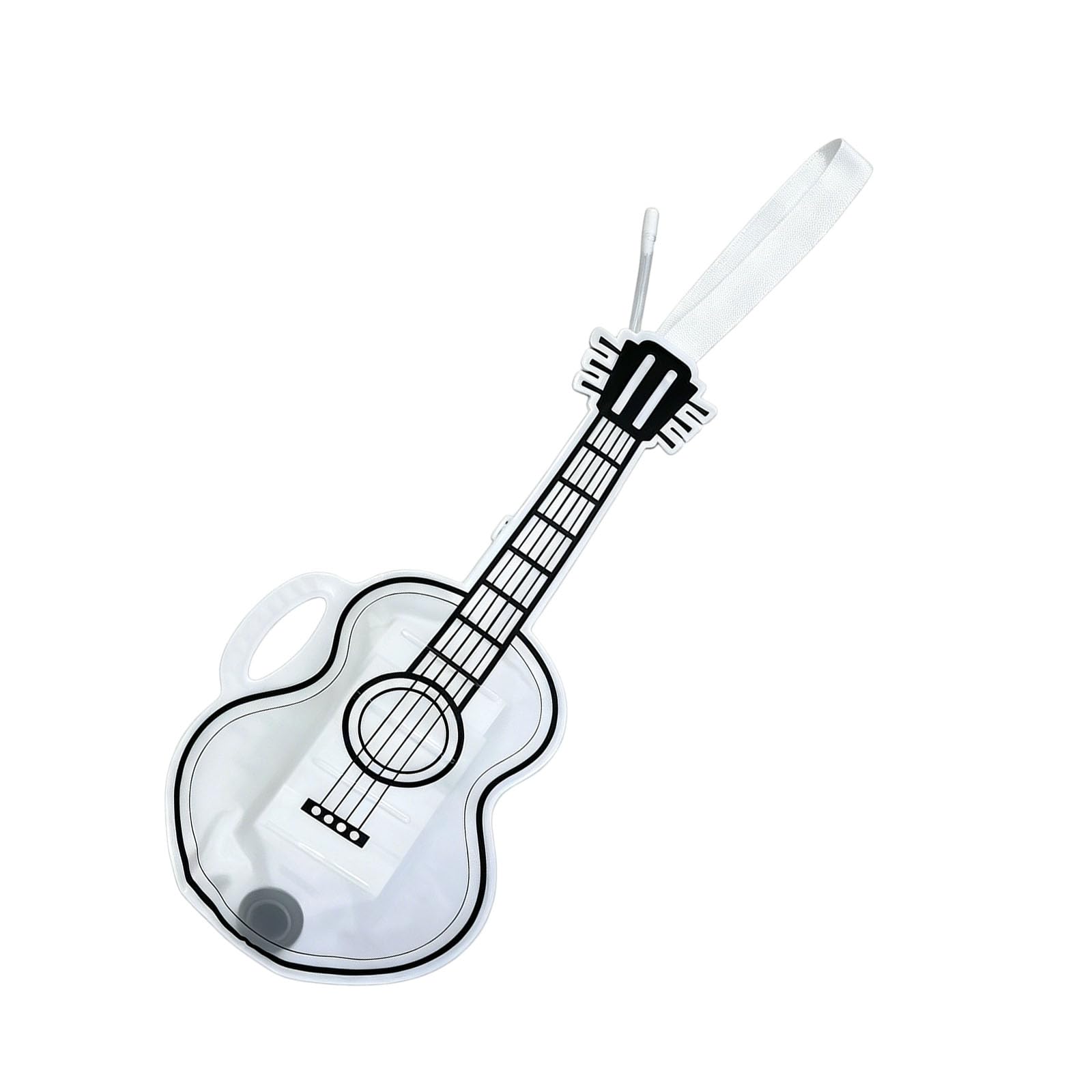 Elnwnnkc Clear Guitar Pack Crafted From Safe TPU Suitable for Cocktails or At Any Event Friendly Bag