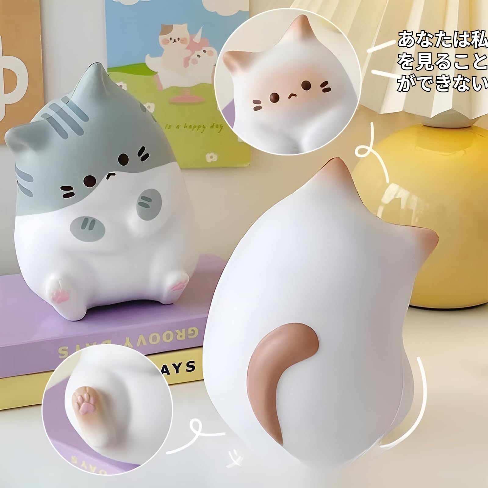 Amazon | [lalarimi]スクイーズ おもちゃ 水感スクイーズ かわいい猫の
