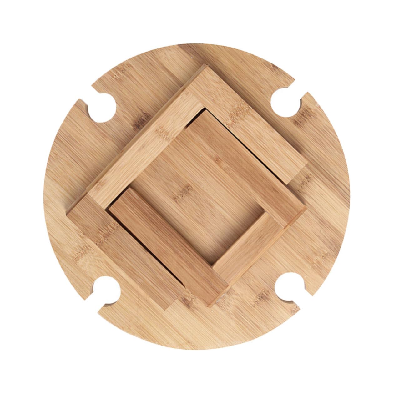 Table pliante de camping en bois FOMIYES structure premium durable