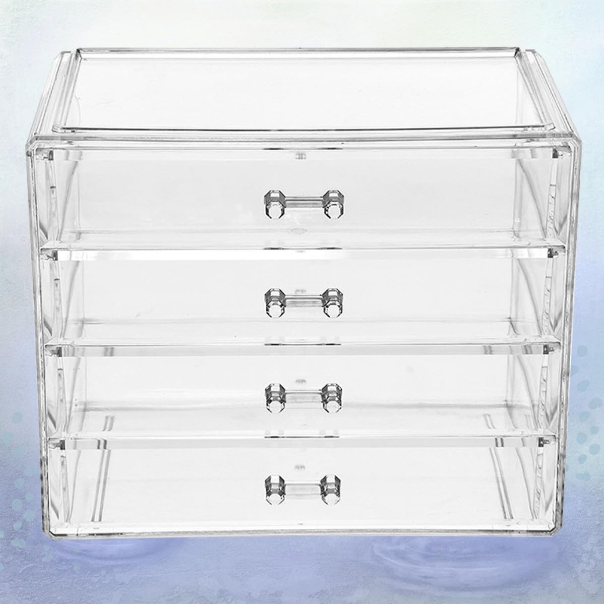 Kosmetikaufbewahrungsbox Große Acryl mit Vier Schubladen Transparente