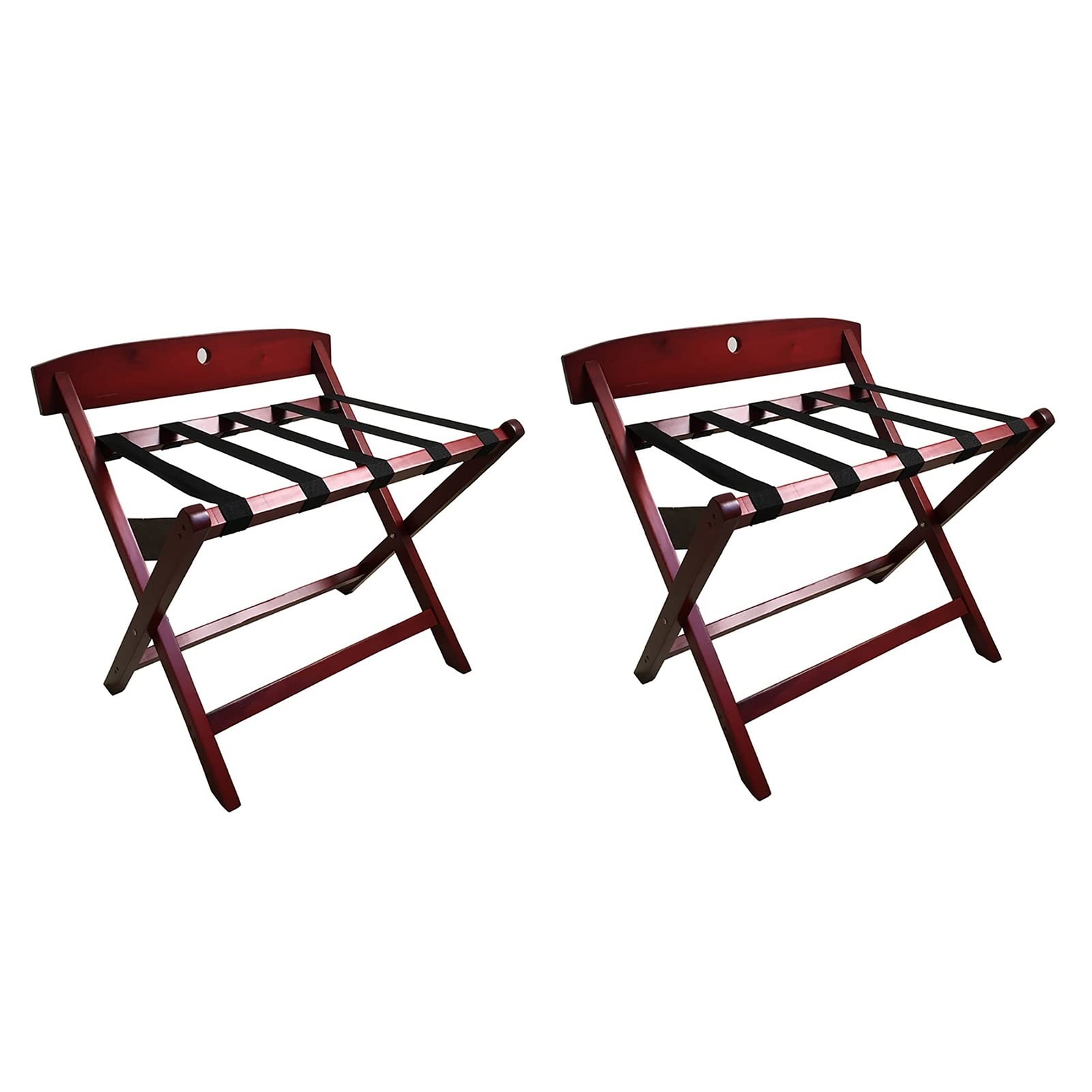 Portavaligie In Legno Massello Da 1/2/5 Pezzi, Ripiano Portaoggetti Pieghevole, Supporto Per Borsa Da Viaggio, Mobiletto Portavaligie Per Hotel, Portavaligie Per Soggiorno, Hotel, Camera Da Letto, 60