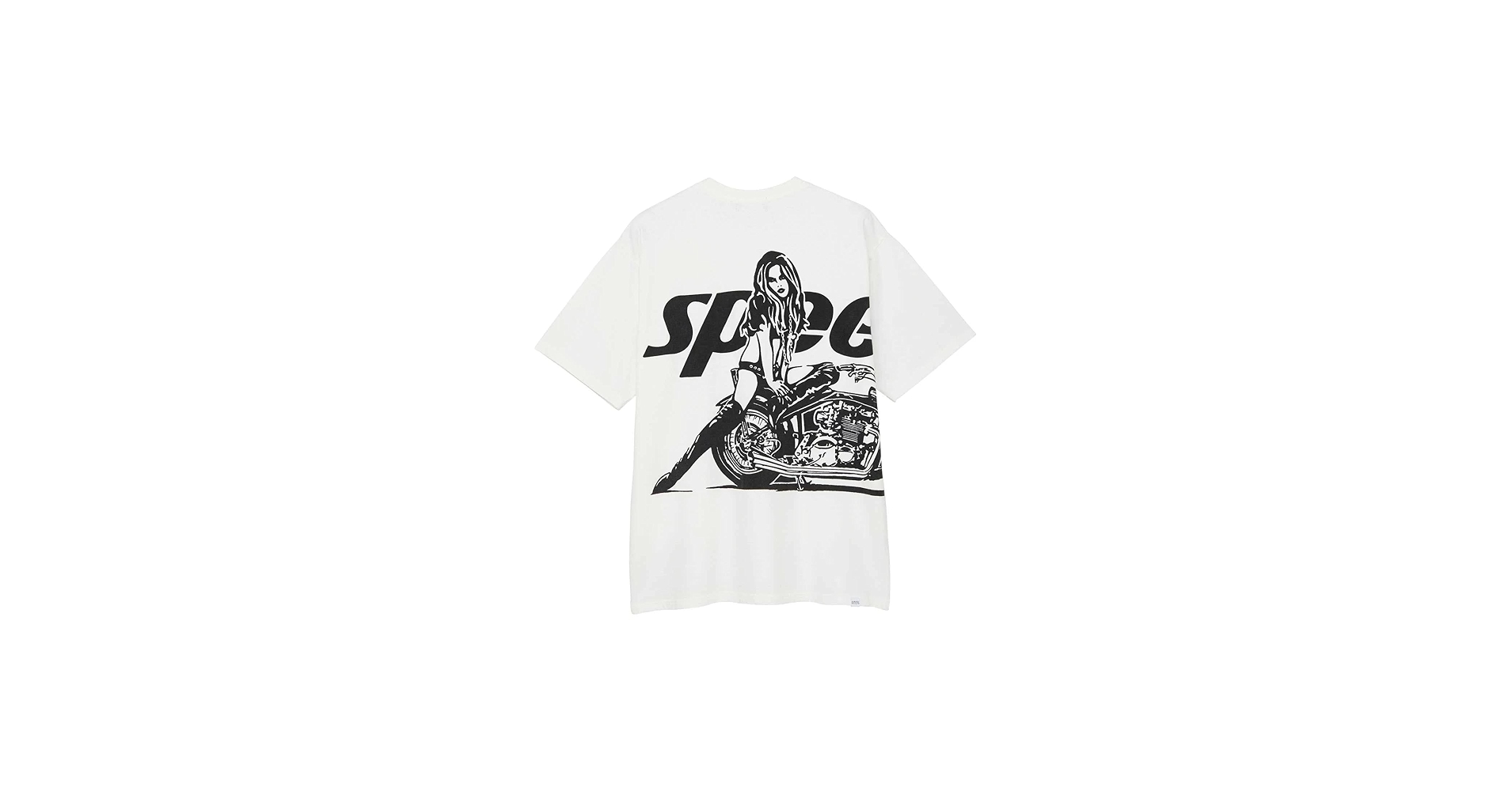 speedster Tシャツ ホワイト　／ヒステリックグラマー HYSTERIC GLAMOUR - SPEEDSTER Tシャツ / ホワイト | Tempt