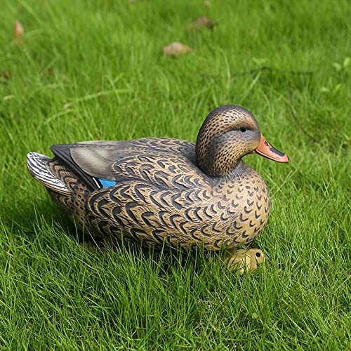 T TOOYFUL Germano Anatra Decoy Stile Texas Plastica Mortale Richiamo di Pesca Drake - 2