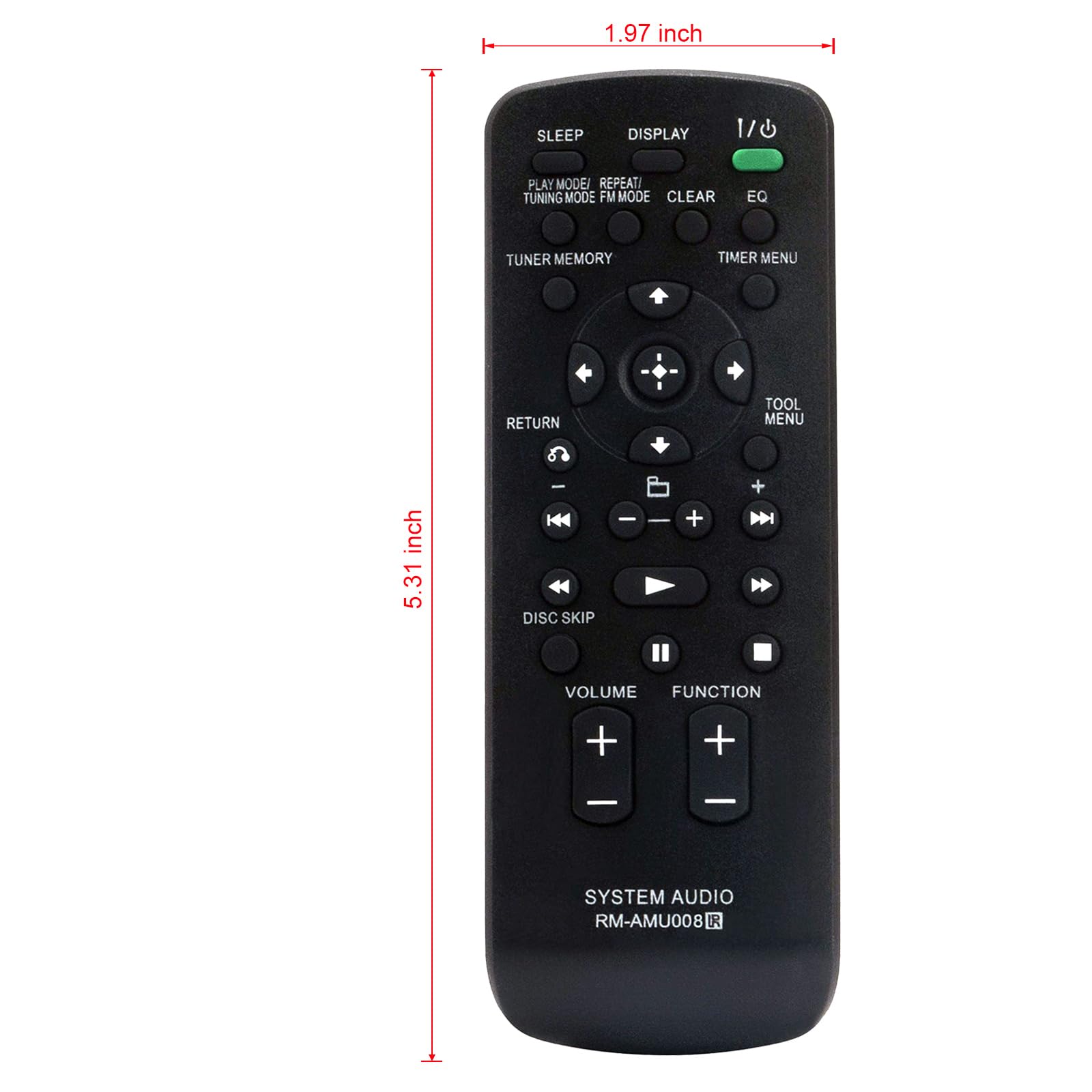Amazon.com: RM-AMU009 RM-AMU008 Replaced Remote fit for Sony