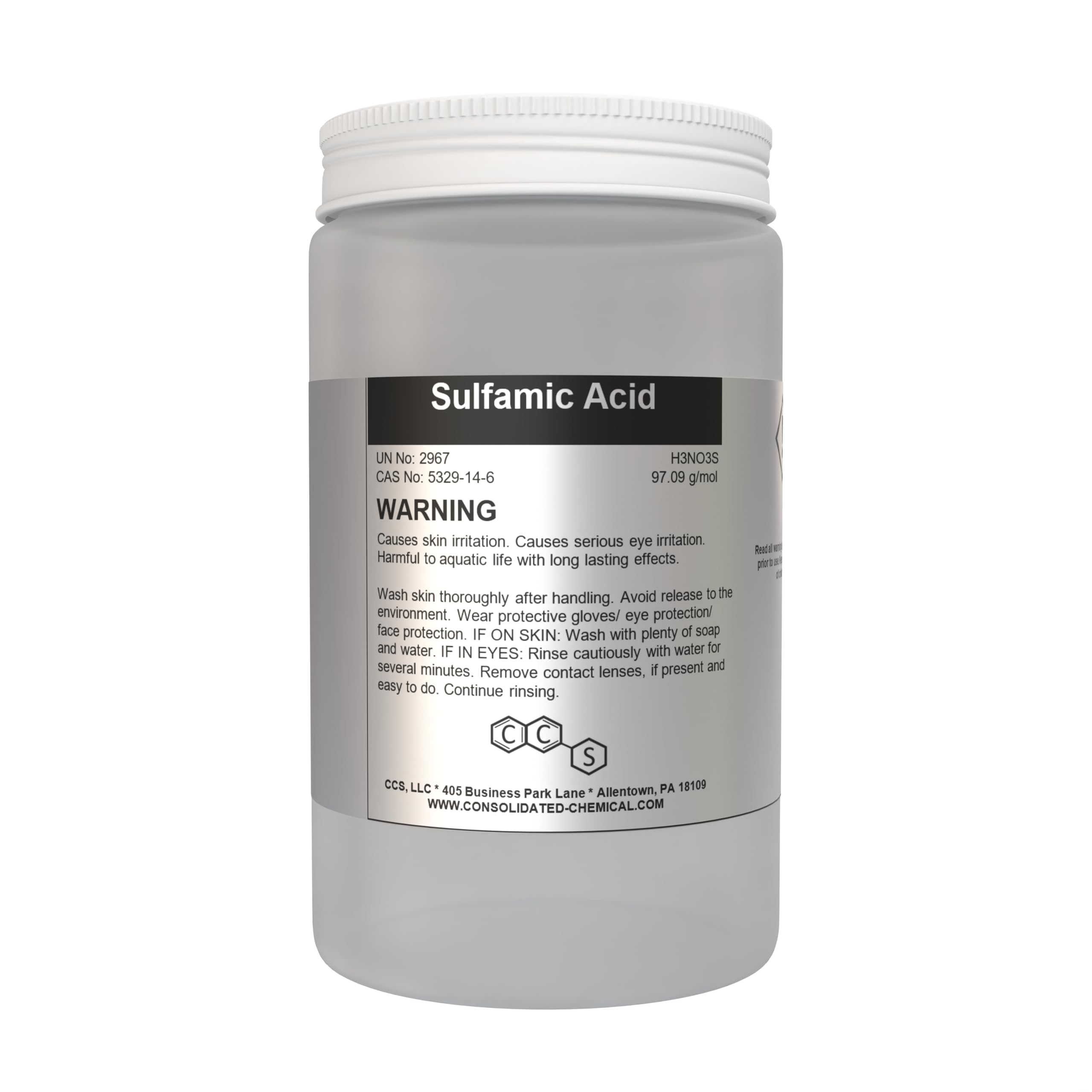 Sulfamic Acid | Premium High-Quality Cleaning and Descaling Agent | Multipurpose Acid for Industrial and Household Use | (1000 Grams)