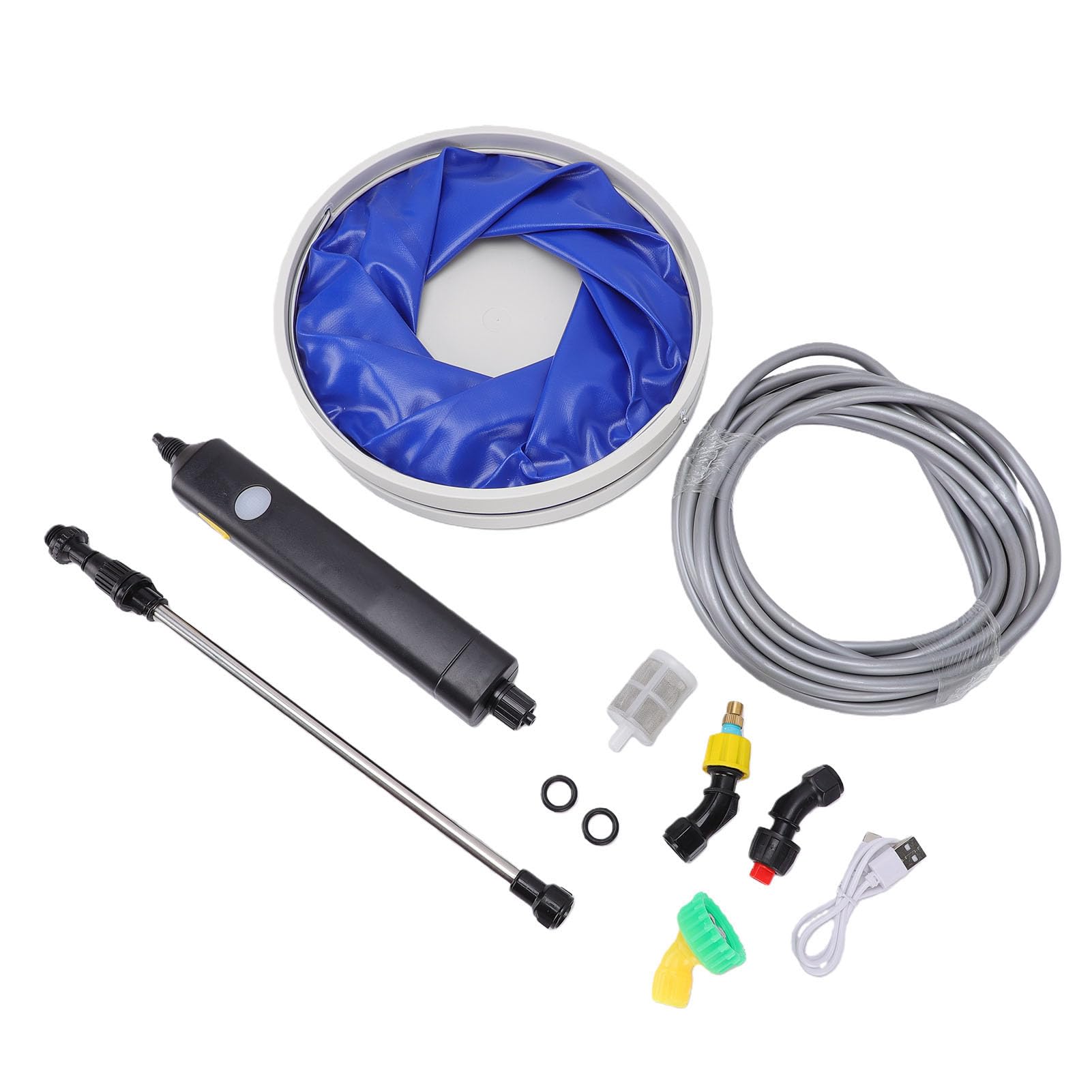 Matybobe Pulverizador Eléctrico Recargable de Batería 9L, Alta Presión