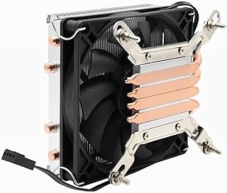 XUNLAN Durable Z39 CPU Radiateur de Refroidisseur 39mm Hauteur Informatique Case de Refroidissement Ventilateur de Refroidissement Fit pour Intel 115x AMD AMD AM4 Platform HTPC/ITX Mini PC Wearable