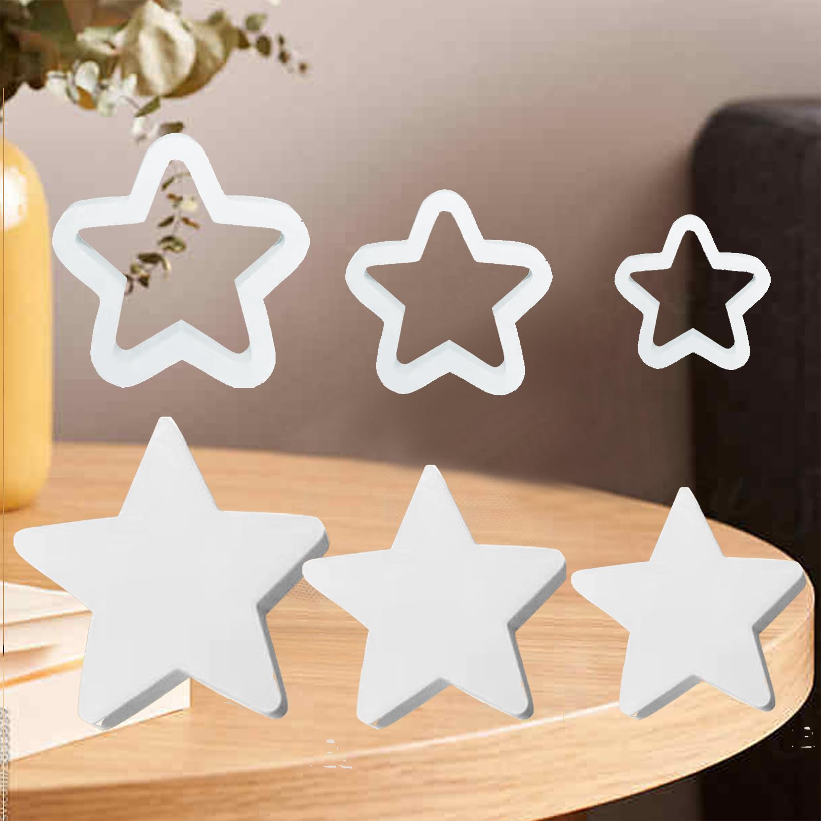 5er-Set Silikon Gießformen Für Beton, Gips & Kerzen – Koffer-Design, Perfekt Für DIY-Bastelarbeiten