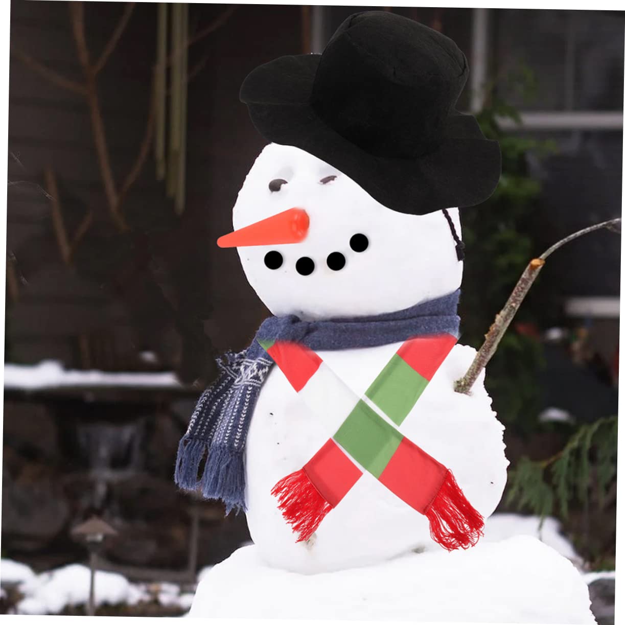 ABOOFAN 3 Juegos De Muñecos De Nieve para Vestir De Nieve Kit para Hacer Muñecos De Nieve Renos Accesorios para Vestir Muñecos De Nieve Decoraciones Navideñas para Muñecos De