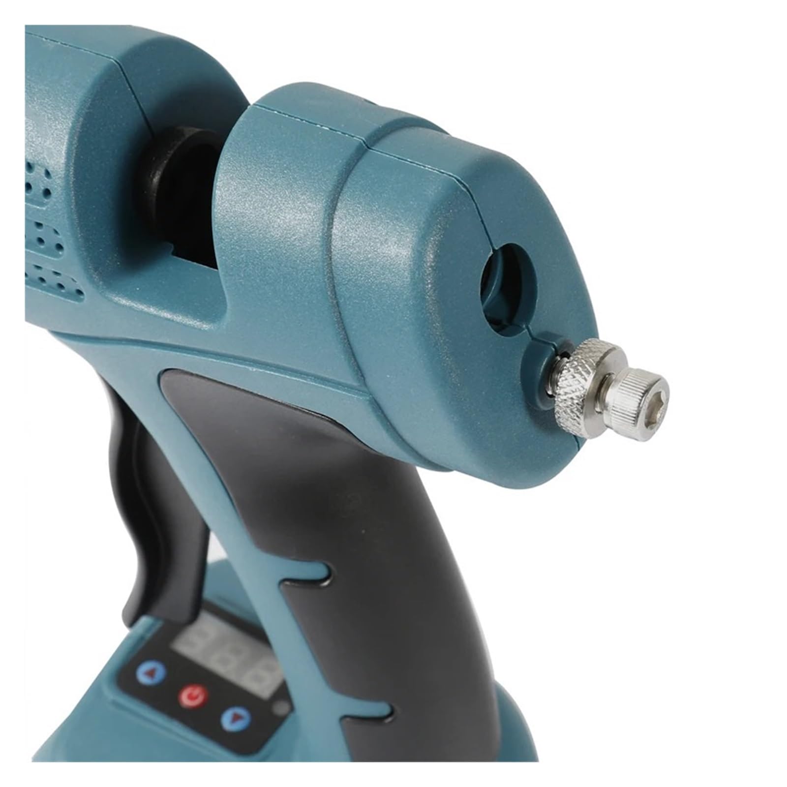 Elektryczny Pistolet Do Klejenia Regulowany Akumulator Cyfrowy Wyświetlacz Bezprzewodowy Na Gorąco Elektronarzędzia Domowe Dla Majsterkowiczów Prezenty Świąteczne(With 1 Battery)