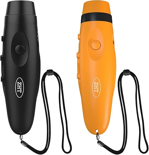 ZHT Silbatos electrónicos para árbitros con carga USB, silbato de emergencia de alto volumen de 3 tonos para árbitros, entrenadores de árbitros,