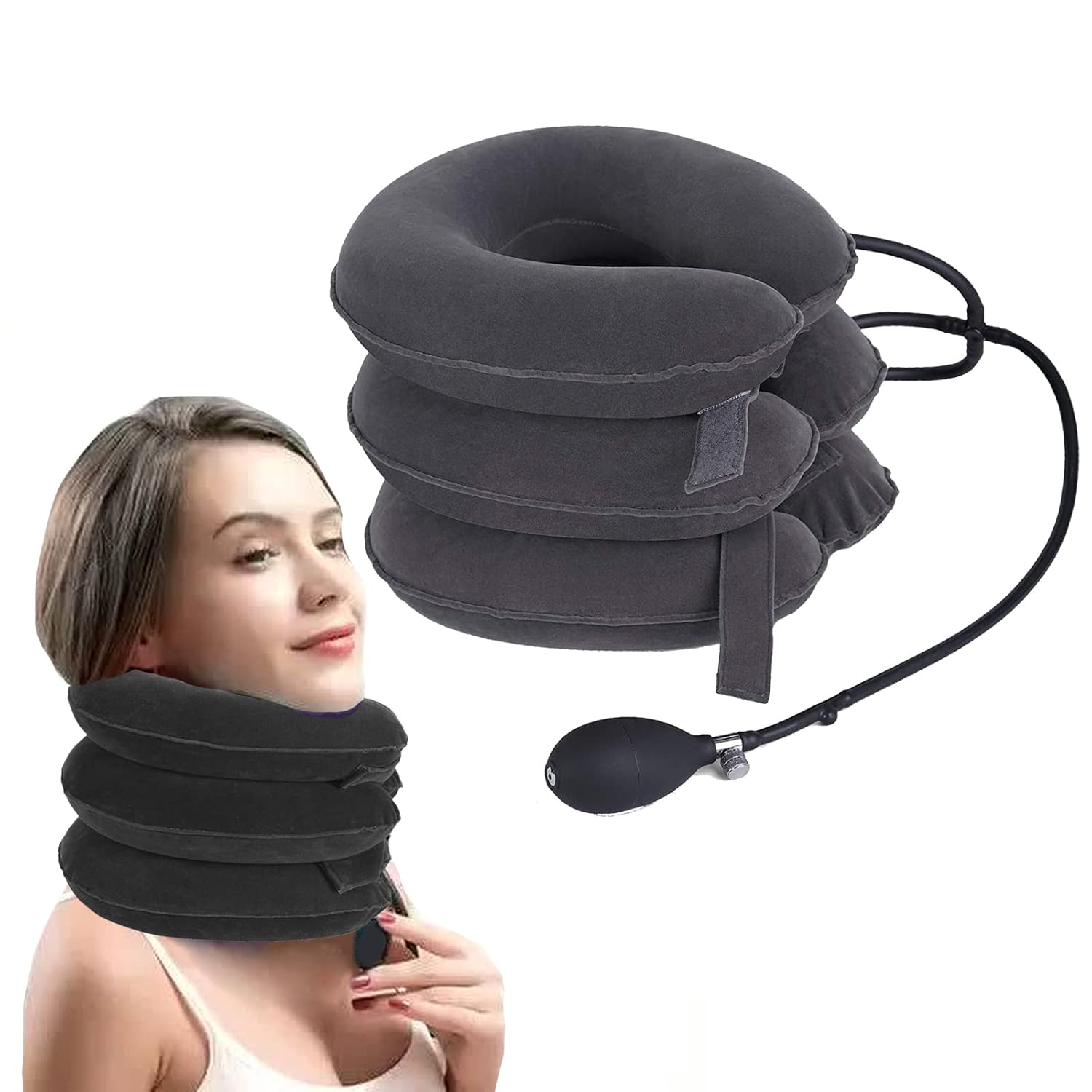 Neck Stretcher Cervical Neck Traction Device for Neck Pain Relief