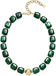 Été plage bijoux Chunky collier perlé pour les femmes Trendy Statement Gros coloré perles colliers de Choker Boho Charm