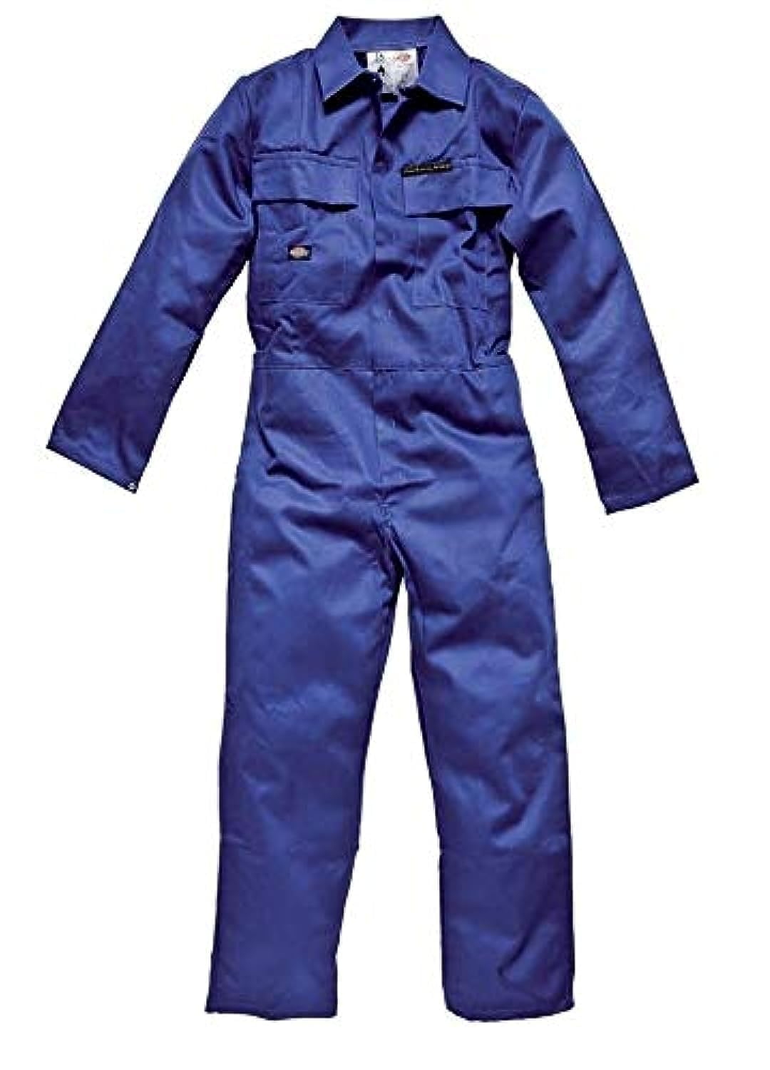 Coverall Full Cotton Petrol Blue