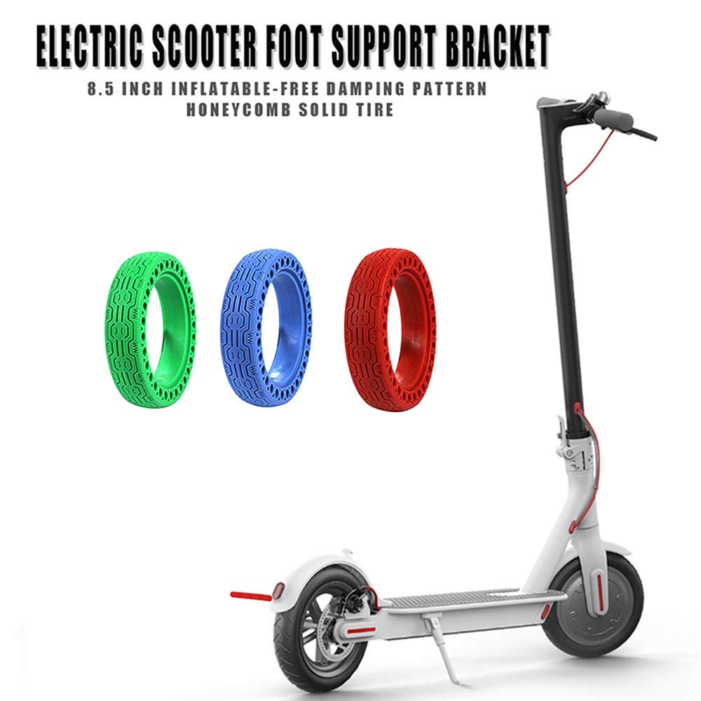 Pneu Solide 8X2.0, Pneu Solide en Nid d'abeille pour Scooter électrique, Pneus de Rechange en Tubes Solides en Nid d'abeille, Roue en Caoutchouc pour Xiaomi M365/Pro 8,5 Pouces Scooter électrique Ro