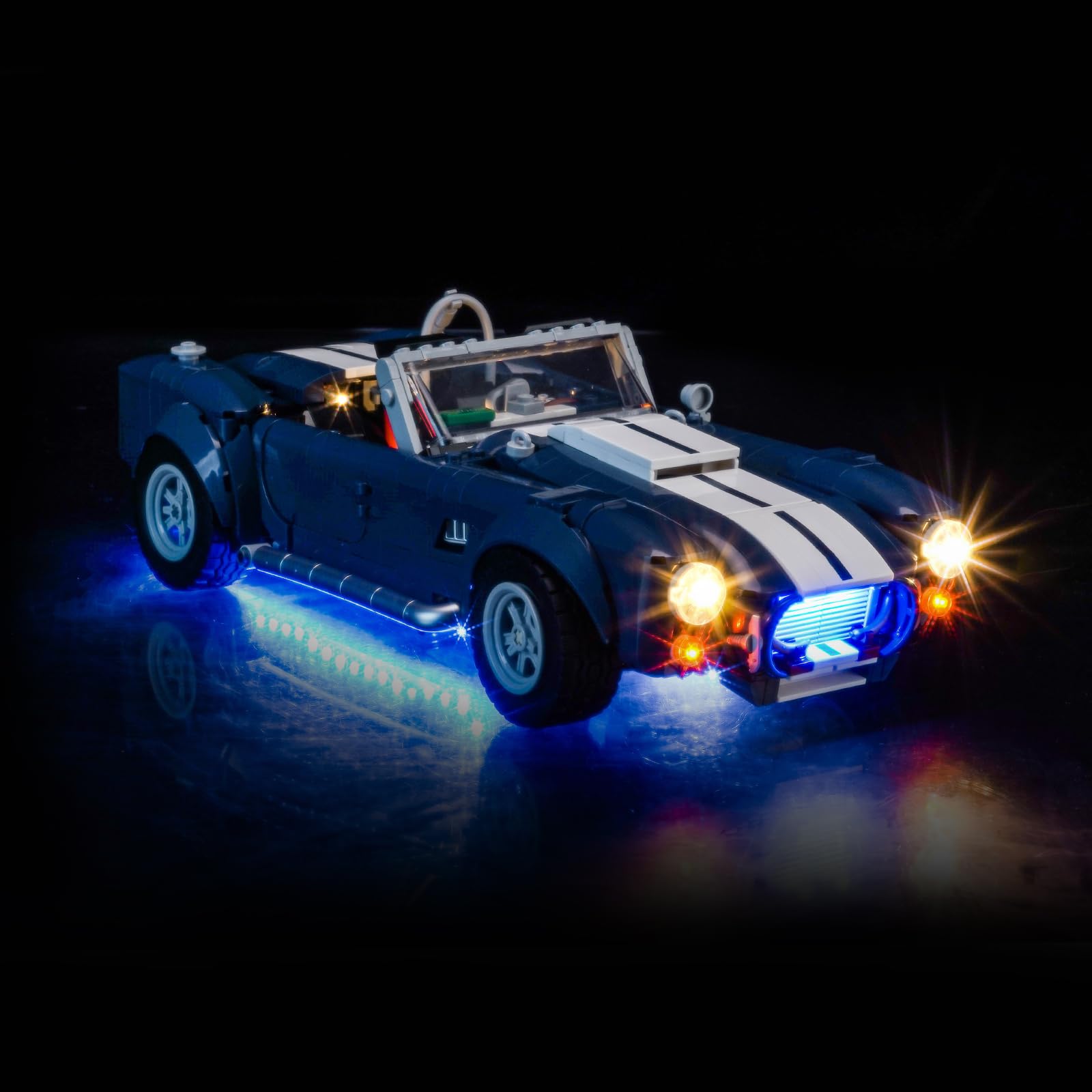 Remote Control Led Light Set Compatible with Lego Shelby Cobra 427 S/C 10357 (No Model) - Image 3